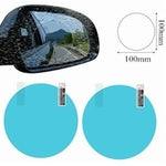 2Pcs/set Rainproof Car Accessories Car Mirror Window Clear Film Membrane Anti Fog Anti-glare Waterproof Sticker Driving Safety